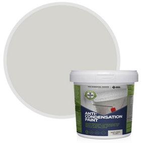 Stonecare4U Anti-Condensation Paint - Natural Flint (2.5L) Protect From Moisture & Reduce Condensation on Walls & Ceilings