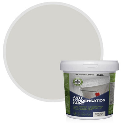 Stonecare4U Anti-Condensation Paint - Natural Flint (5L) Protect From Moisture & Reduce Condensation on Walls & Ceilings