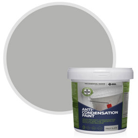 Stonecare4U Anti-Condensation Paint - Pale Slate (5L) Protect From Moisture & Reduce Condensation on Walls & Ceilings