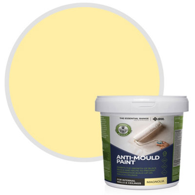 Stonecare4U AntiMould Paint Magnolia (5L) Bathroom, Kitchen