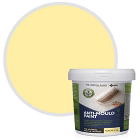 Stonecare4U - Anti-Mould Paint - Magnolia (5L) Bathroom, Kitchen & Bedroom Walls & Ceilings - Protect Against Mould