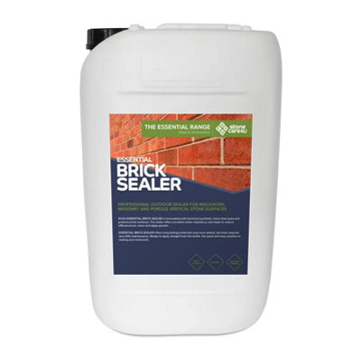 Stonecare4U - Brick Sealer (25L) - Highly Protective Breathable Water & Damp Proof Sealer for Brickwork, Masonry & Concrete