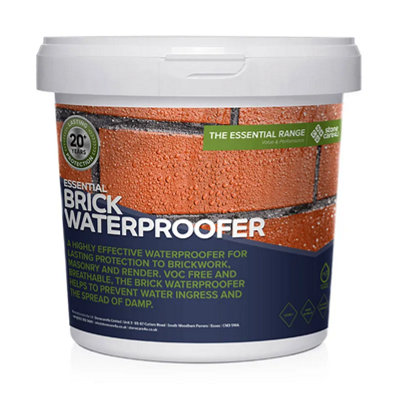 Stonecare4U Brick Waterproofer (1L) Masonry And Brickwork Invisible