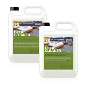 Stonecare4U Deck Cleaner (10L) - Ready To Use Extra Strength Cleaner To Remove Dirt, Algae, Lichens, Black Mould From Wood Decking