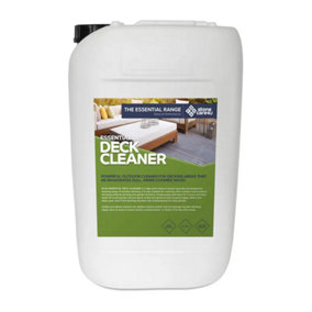 Stonecare4U Deck Cleaner (25L) - Ready To Use Extra Strength Cleaner To Remove Dirt, Algae, Lichens, Black Mould From Wood Decking