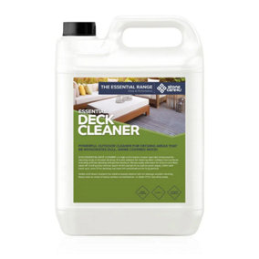 Stonecare4U Deck Cleaner (5L) - Ready To Use Extra Strength Cleaner To Remove Dirt, Algae, Lichens, Black Mould From Wood Decking