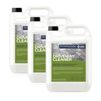 Stonecare4U - Driveway Cleaner (15L) - Removes Dirt, Algae, Weeds ...