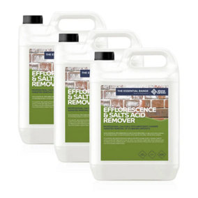 Stonecare4U - Efflorescence Remover (15L) - Removes Salts & Efflorescence From Brickwork, Masonry & Other Resistant Surfaces