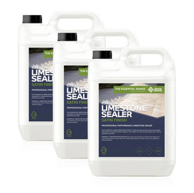 Stonecare4U - Limestone Sealer Satin Finish (15L) - High Performance, Colour Enhancing Limestone Tile, Floor & Patio Sealer