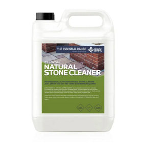 Stonecare4u - Natural Stone Cleaner (5 Litre) - Removes Dirt, Algae, Grime and More Within 2-4 Hours