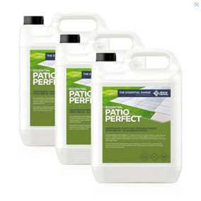 Stonecare4U - Patio Perfect (15L) - Alkaline Patio Cleaner - Removes, Dirt, Grime and Algae Without Damaging Natural Stone