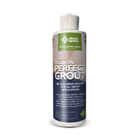 Stonecare4U Perfect Grout Colour Sealer 237ml (Charcoal) Restore & Renew Old Kitchen, Bath, Wall & Floor Grout