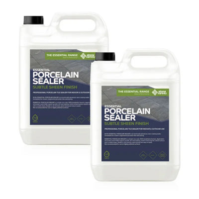 Stonecare4U - Porcelain Sealer (10L) Professional Tile Sealer for Internal & External Use, Protects and Leaves a Subtl