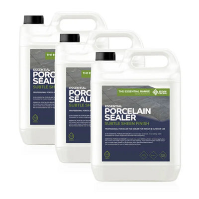 Stonecare4U - Porcelain Sealer (15L) Professional Tile Sealer for Internal & External Use, Protects and Leaves a Subtl