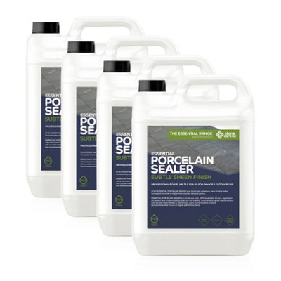 Stonecare4U - Porcelain Sealer (20L) Professional Tile Sealer for Internal & External Use, Protects and Leaves a Subtl