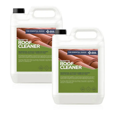 Stonecare4U - Roof Cleaner (10L) - Fast & Easy, Highly Effective, Removes Dirt, Moss and Green Algae For A Range Of Surfaces