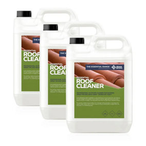 Stonecare4U - Roof Cleaner (15L) - Fast & Easy, Highly Effective, Removes Dirt, Moss and Green Algae For A Range Of Surfaces