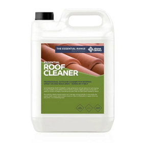 Stonecare4U - Roof Cleaner (5L) - Fast & Easy, Highly Effective, Removes Dirt, Moss and Green Algae For A Range Of Surfaces
