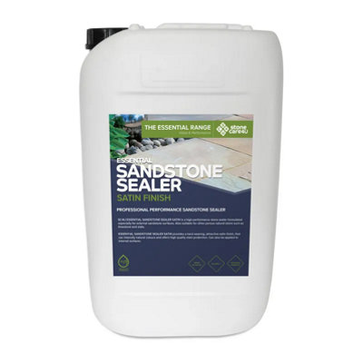 Stonecare4u - Sandstone Sealer Satin Finish (25L) - Professional Performance & Quick Drying Formula, Forming a Satin/Gloss Finish