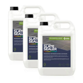 Stonecare4U - Slate Sealer Colour Boost (15L) - High Performance, Colour Enhancing Slate Tile, Floor & Patio Sealer