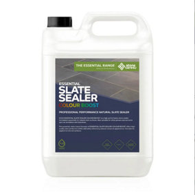 Stonecare4U - Slate Sealer Colour Boost (5L) - High Performance, Colour Enhancing Slate Tile, Floor & Patio Sealer