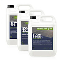 Stonecare4U - Slate Sealer Satin Finish (15L) - External Colour Enhancing Natural Slate Durable, Stain-Resistant & Strong Sealer