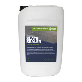 Stonecare4U - Slate Sealer Satin Finish (25L) - External Colour Enhancing Natural Slate Durable, Stain-Resistant & Strong Sealer