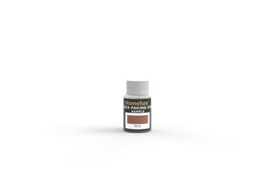 Stonelux Block Paving Stain - Red - 75ml Sample