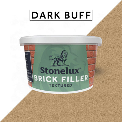 Stonelux Brick Repair Filler 1.4kg Dark Buff Filler Brick Effect Filler