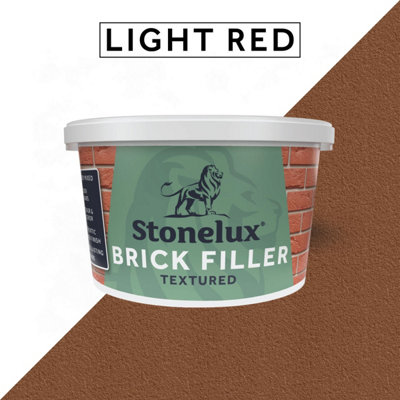 Stonelux Brick Repair Filler 1.4kg Light Red Filler Brick Effect Filler