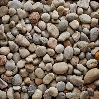 Stoney Bay Bulk Bag 850 kg - 50-80 mm Premium Cobbles - L10 x W10 x H8 cm - 3
