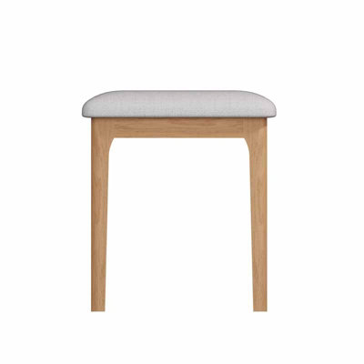 Stool - Plywood/Pine/MDF - L42 x W42 x H48 cm - Light Oak