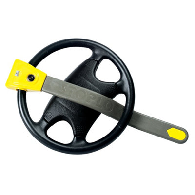 STOPLOCK STEERING WHEEL LOCK ORIGINAL UNIVERSAL HIGH SECURITY CAR VAN ...