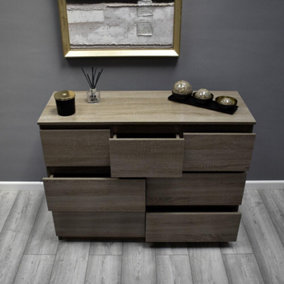 Stora Modern Merchant Chest in Rustic Oak