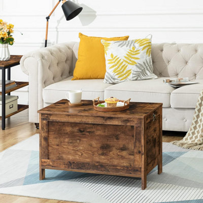Storage Bench, Wooden Storage Chest Trunk, Bed End Storage Bench, Large ...