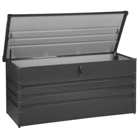Storage Box 132 x 62 cm Graphite Grey CEBROSA