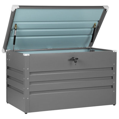 Storage Box 132 x 62 cm Grey CEBROSA