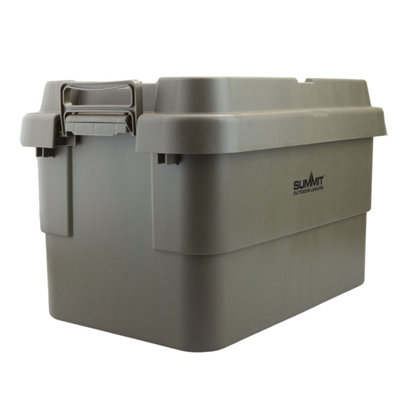 Storage Box 50L Carry Handles Camping Box, Dry Storage Green 36 x