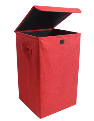 Storage Box Dreso Red H. 50 x W. 30 x D. 30 cm