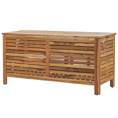 Storage Box Light Wood RIVIERA