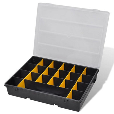 Storage Box Sort Case 6 Pcs Screw Boxes