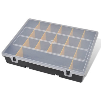 Storage Box Sort Case 6 Pcs Screw Boxes