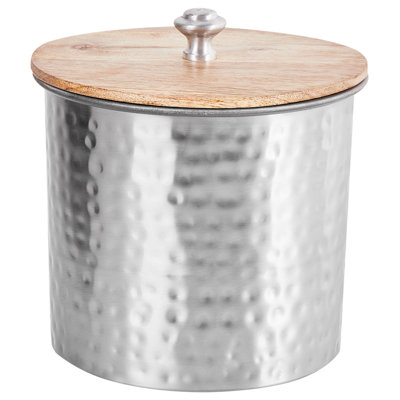 Storage Container ALEXANDRIA Metal Silver