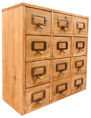 Storage Drawers (12 drawers) 35 x 15 x 34cm