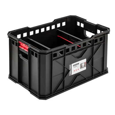 Storage Tool Platform Box Wheels Large Mobile Toolbox Tray Compartment Stackable Storage basket