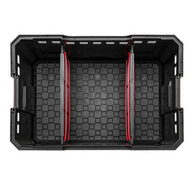 Storage Tool Platform Box Wheels Large Mobile Toolbox Tray Compartment Stackable Storage basket