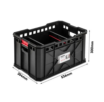 Storage Tool Platform Box Wheels Large Mobile Toolbox Tray Compartment Stackable Storage basket