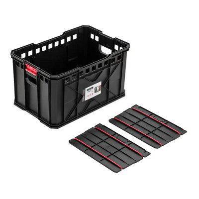 Storage Tool Platform Box Wheels Large Mobile Toolbox Tray Compartment Stackable Storage basket