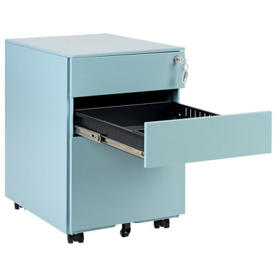 Storage Unit CAMI Metal Light Blue