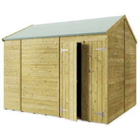 Store More Tongue and Groove Apex Shed - 10x8 Windowless